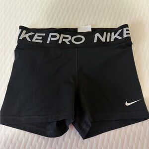 Nike Pro Women's Athletic Black Shorts